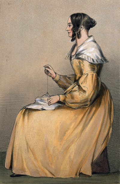 Mrs Eyre, 1842 von Lieutenant Vincent Eyre